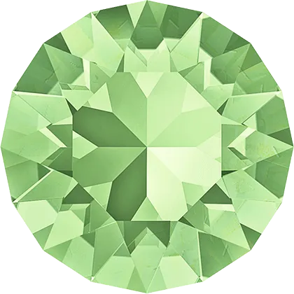1028 & 1088 Swarovski Chaton & Round Stones, Chrysolite (238)