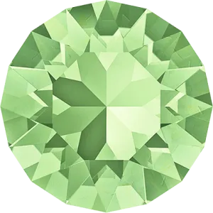 1028 & 1088 Swarovski Chaton & Round Stones, Chrysolite (238)