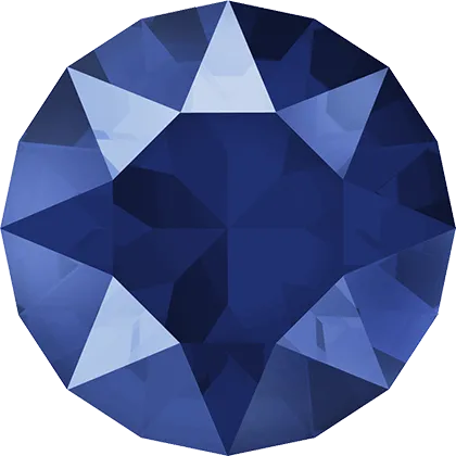 1028 & 1088 Swarovski Chaton & Round Stones, Crystal Royal Blue Unfoiled (001 L110S)