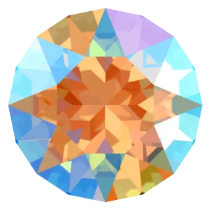 1028 & 1088 Swarovski Chaton & Round Stones, Light Colorado Topaz Shimmer (246 SHIM)