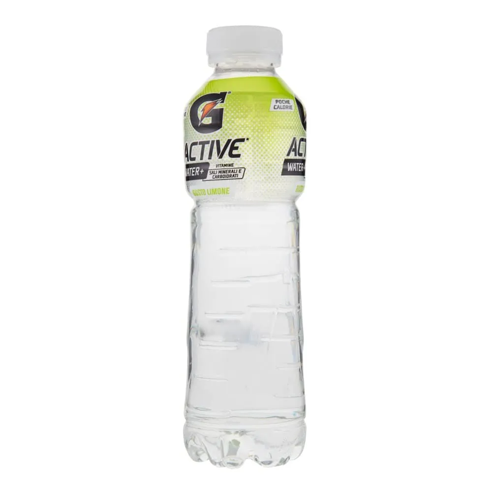 12x Gatorade G-Active Limone Acqua Hydratisierungswassers Zitrone 50 cl