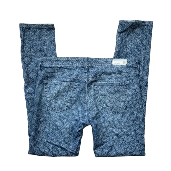 AG Adriano Goldschmied The Legging Ankle Jeans In Scallop Light Size 26
