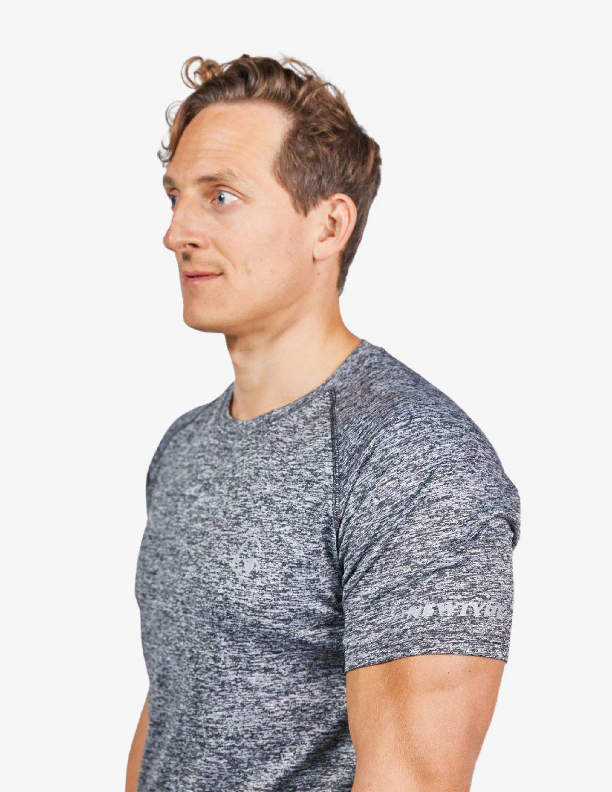 All Day Every Day Tee - Static Grey