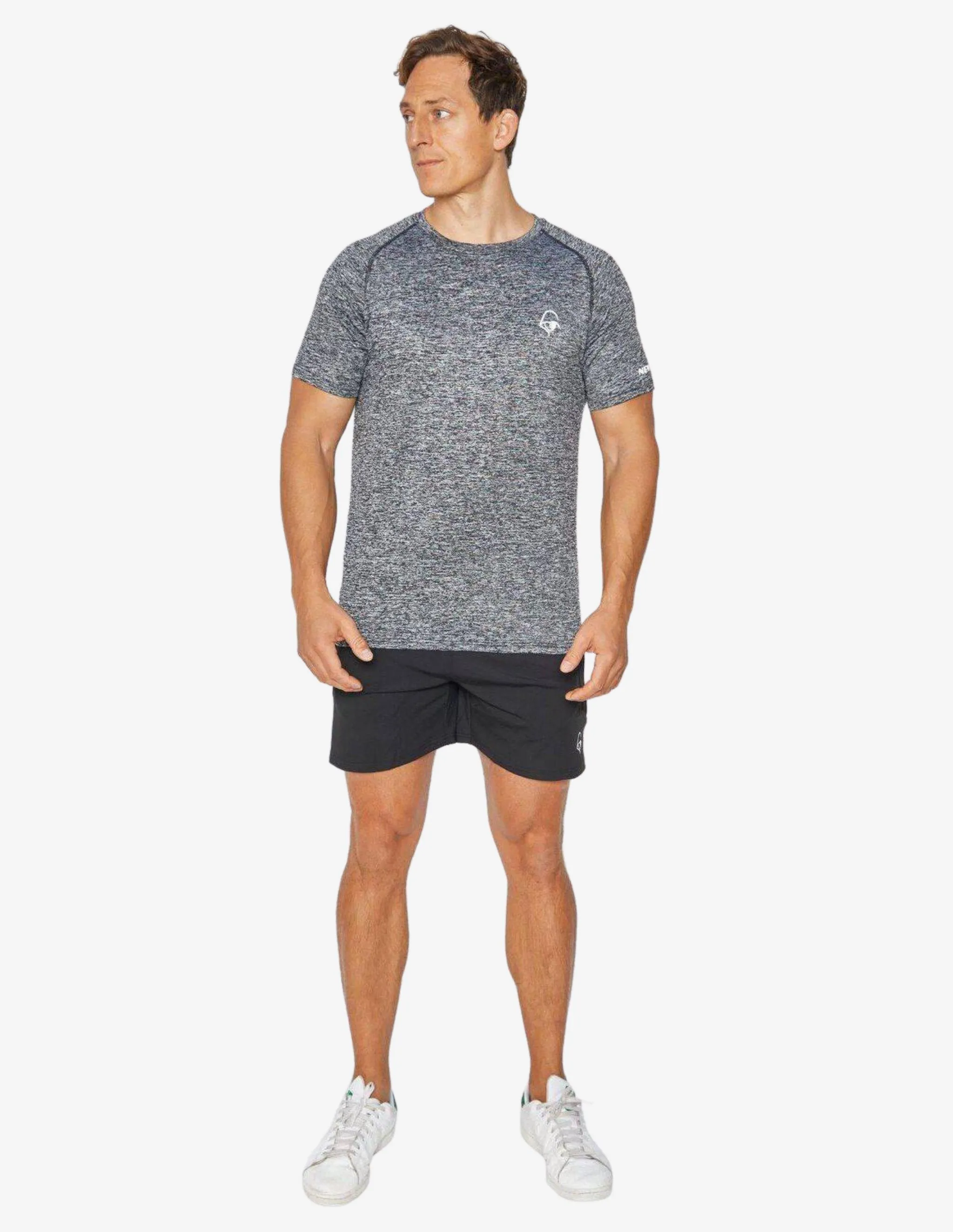 All Day Every Day Tee - Static Grey