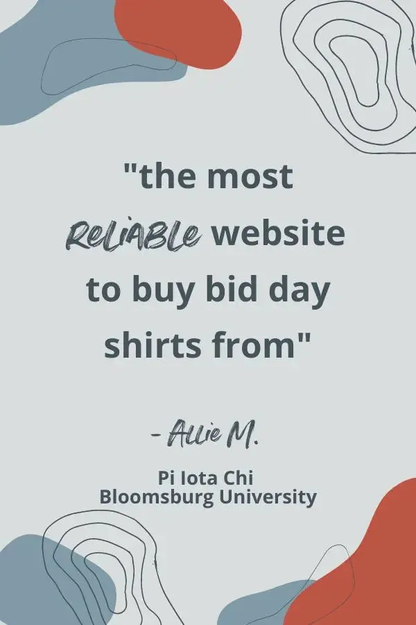 Alpha Delta Pi Big Team Bid Day Tee