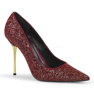 APPEAL-20G  Burgundy Glitter Pu