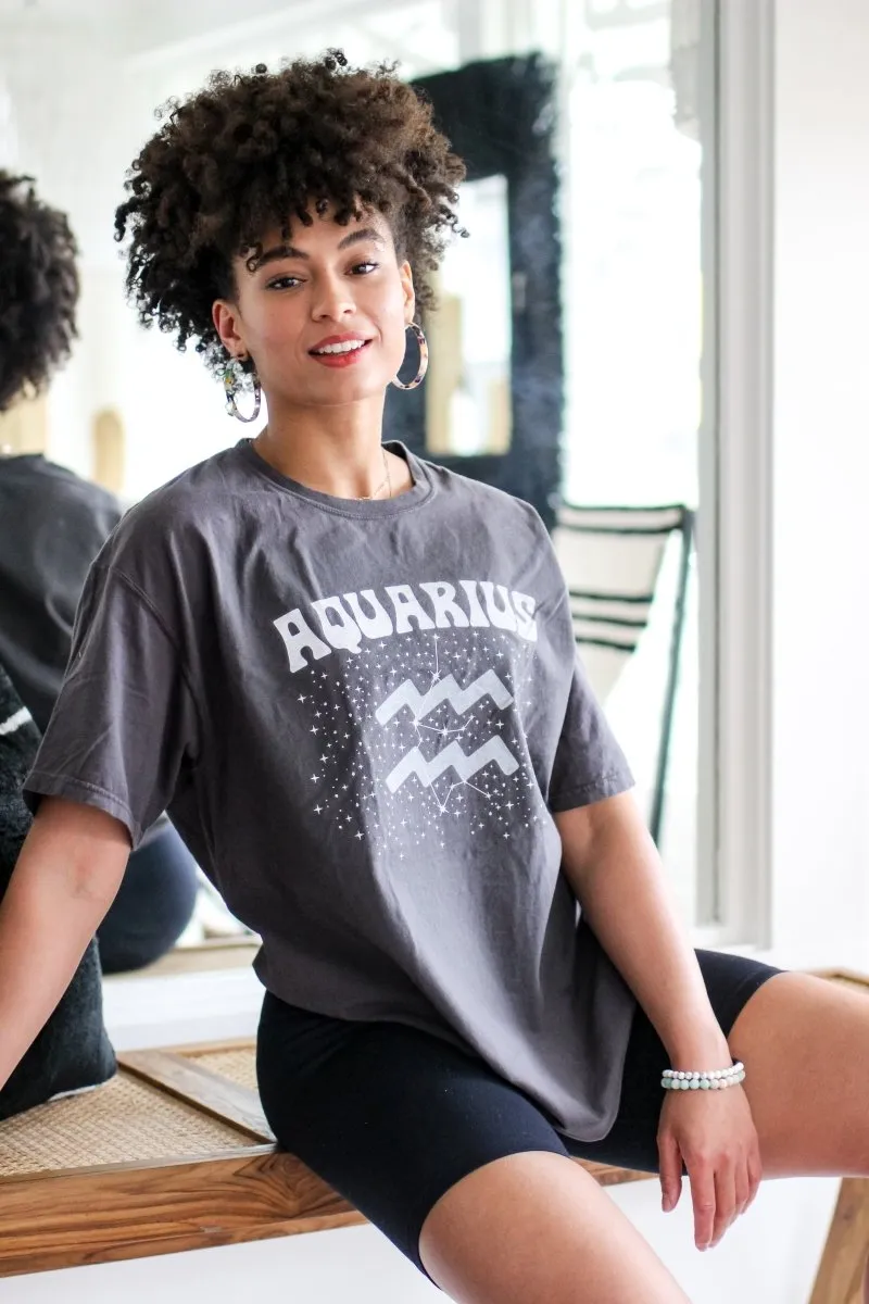 Aquarius Zodiac Tee