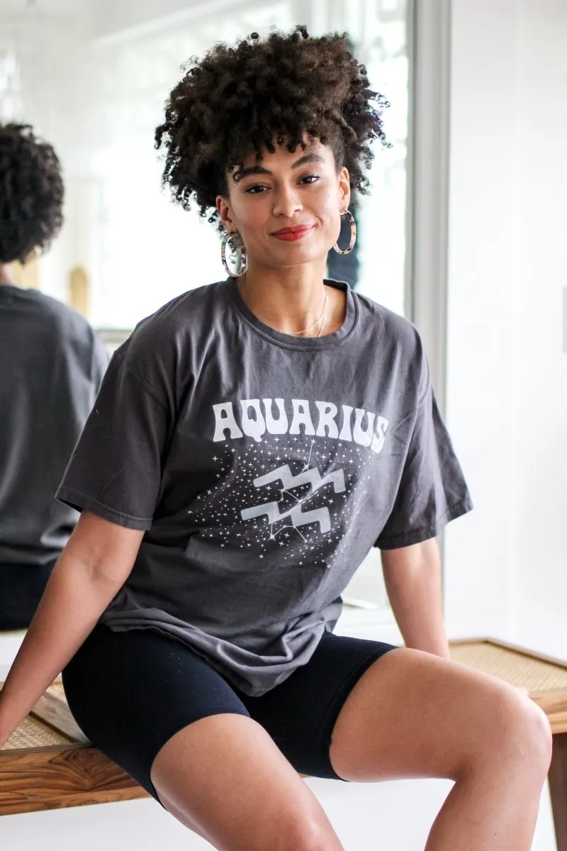 Aquarius Zodiac Tee