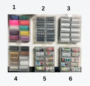 Artdone 10 boxes Nail Rhinestones, Nail Gems Nail Diamonds, Nail Art Studs Nail Crystals Nail Sequins for Nails Kit for Nail Art Supplies Accessories #21