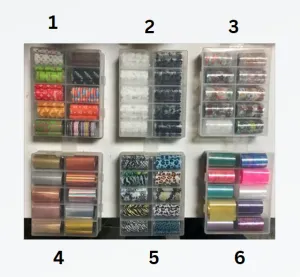 Artdone 10 boxes Nail Rhinestones, Nail Gems Nail Diamonds, Nail Art Studs Nail Crystals Nail Sequins for Nails Kit for Nail Art Supplies Accessories #22