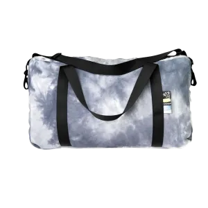 Blue Tie Dye Duffle Bag