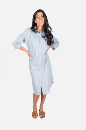 BONNIE DRESS 41" (LIGHT BLUE)