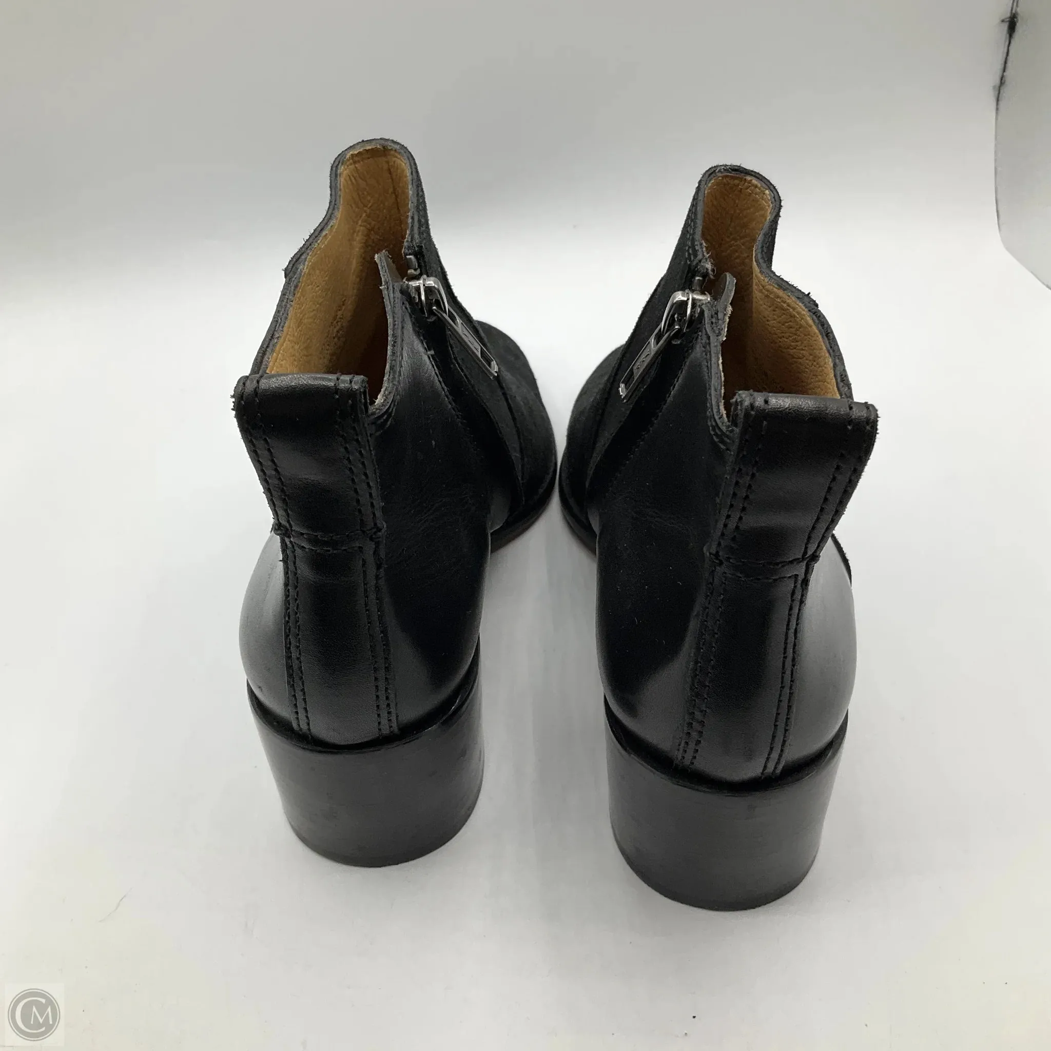 Boots Ankle Heels By Madewell In Black, Size: 7.5