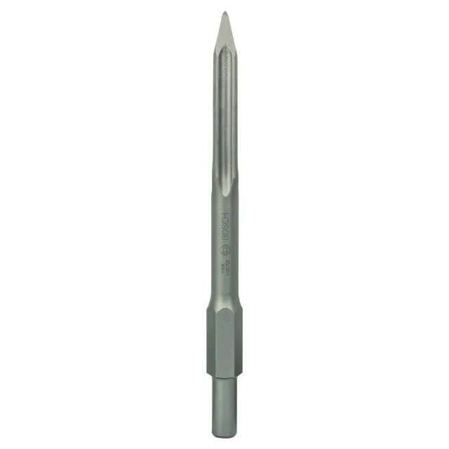 Bosch-accessories 2608690111 Pointed chisel with 30 mm hex shank