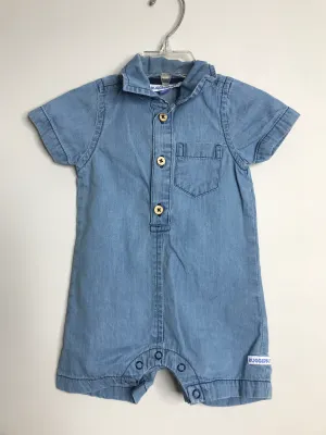 Boys Size 0-3mo Boys Denim Rugged Butts Outfit