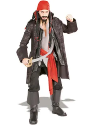 Captain Cutthroat Costume Size Std