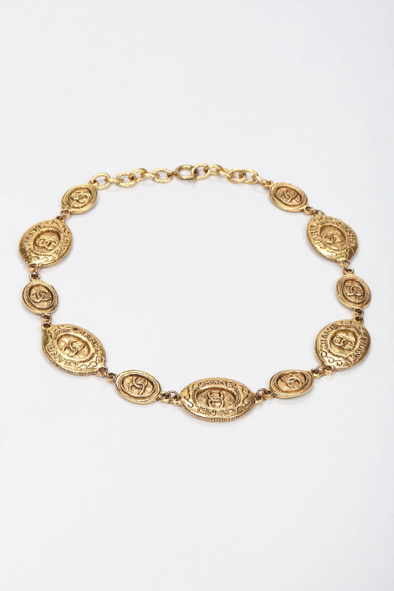 CC Coin Collar Necklace