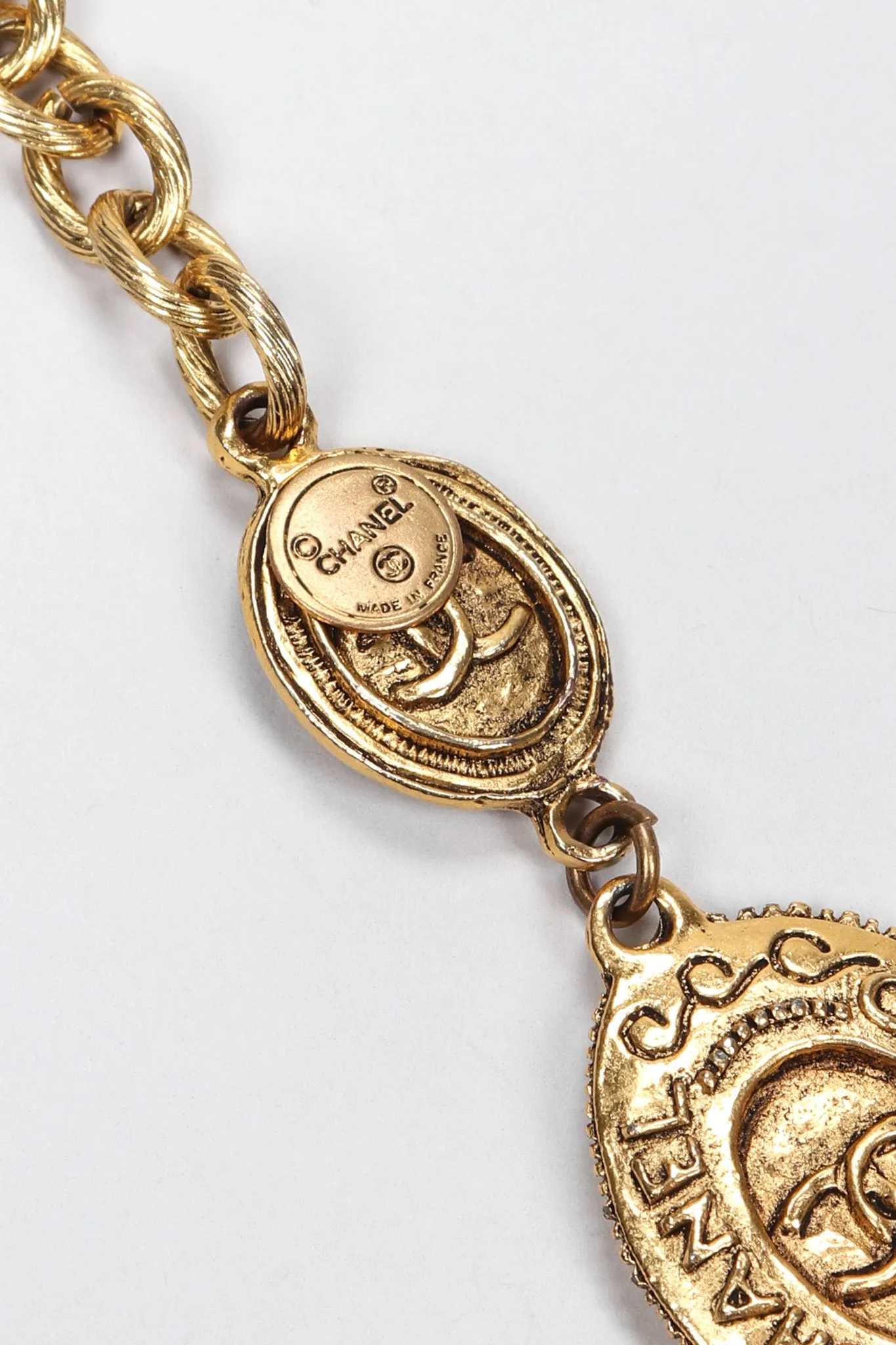 CC Coin Collar Necklace