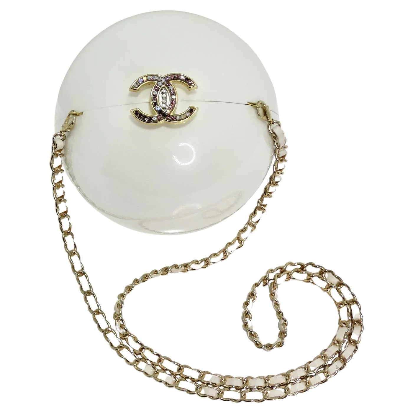 Chanel 2016 VIP Gift Pearl Chain Shoulder Bag