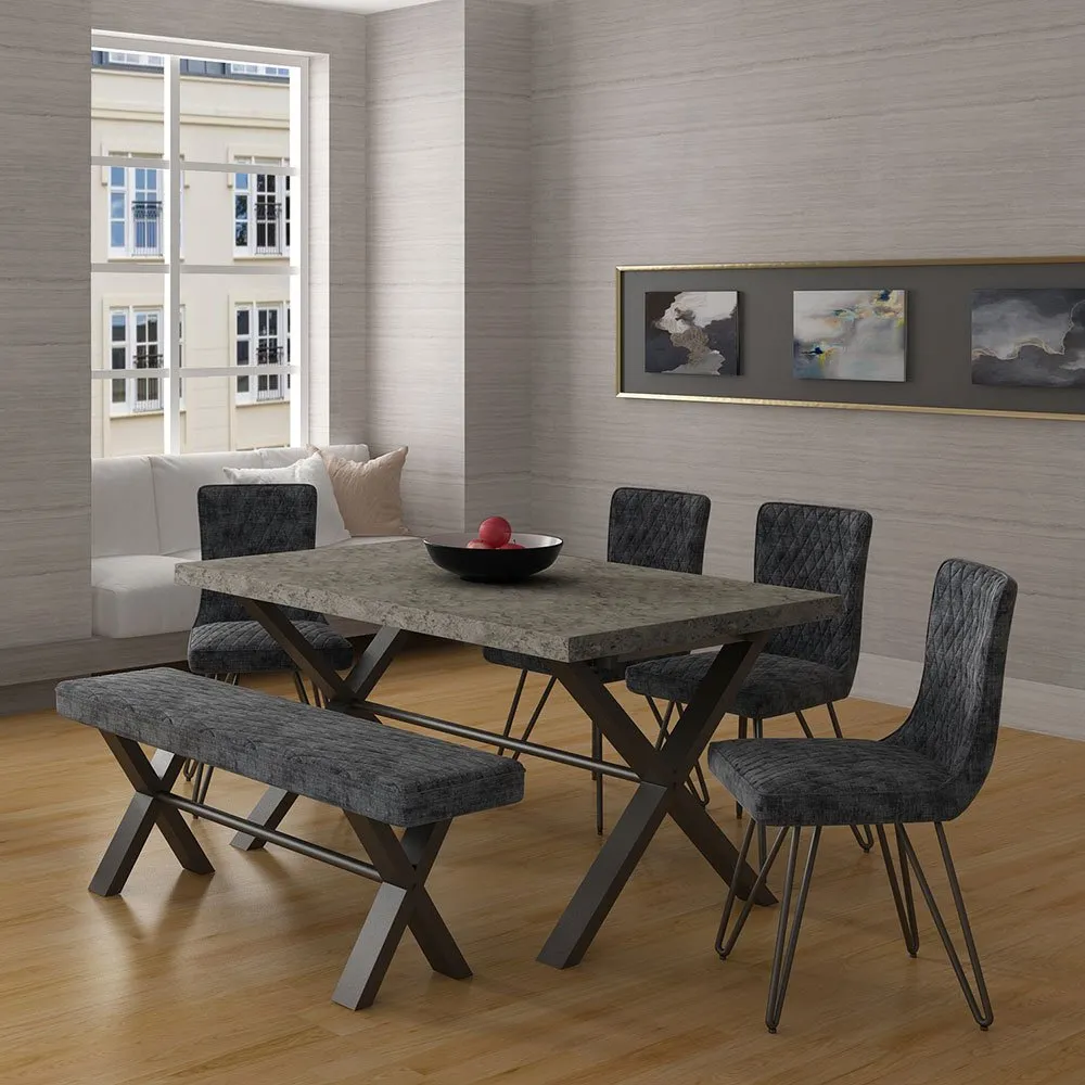 Classic Fusion Stone Small Dining Table FSDT150ST