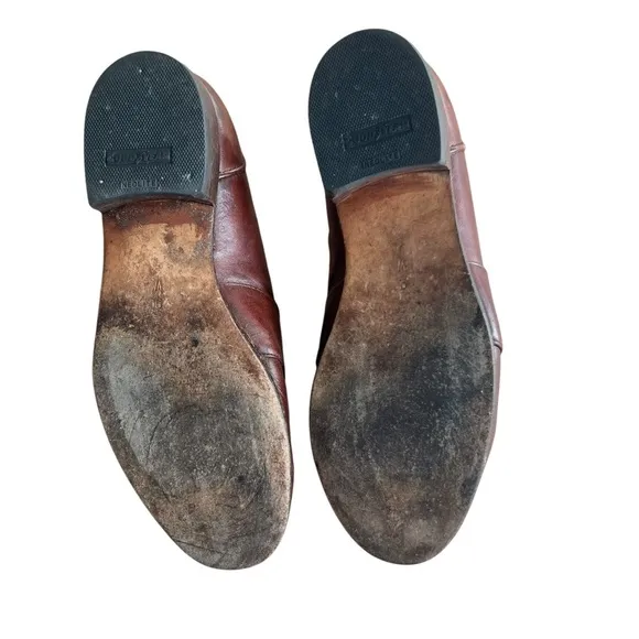 Cole Haan Bragano Men's Loafer Size 9W Brown Leather Penny Slip On Shoe Moc Toe