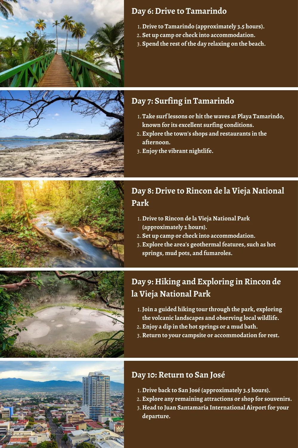 Costa Rica - Where Rainforests Meet Pristine Beaches: A 10 Day Itinerary to Camping, Surfing, Climbing, Hiking, and Zip-Lining