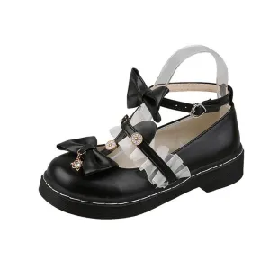 Cute Princess Bow Lace Shoes UB3558