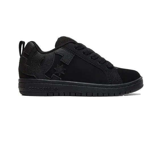 DC Kids' Court Graffik - Black/Black