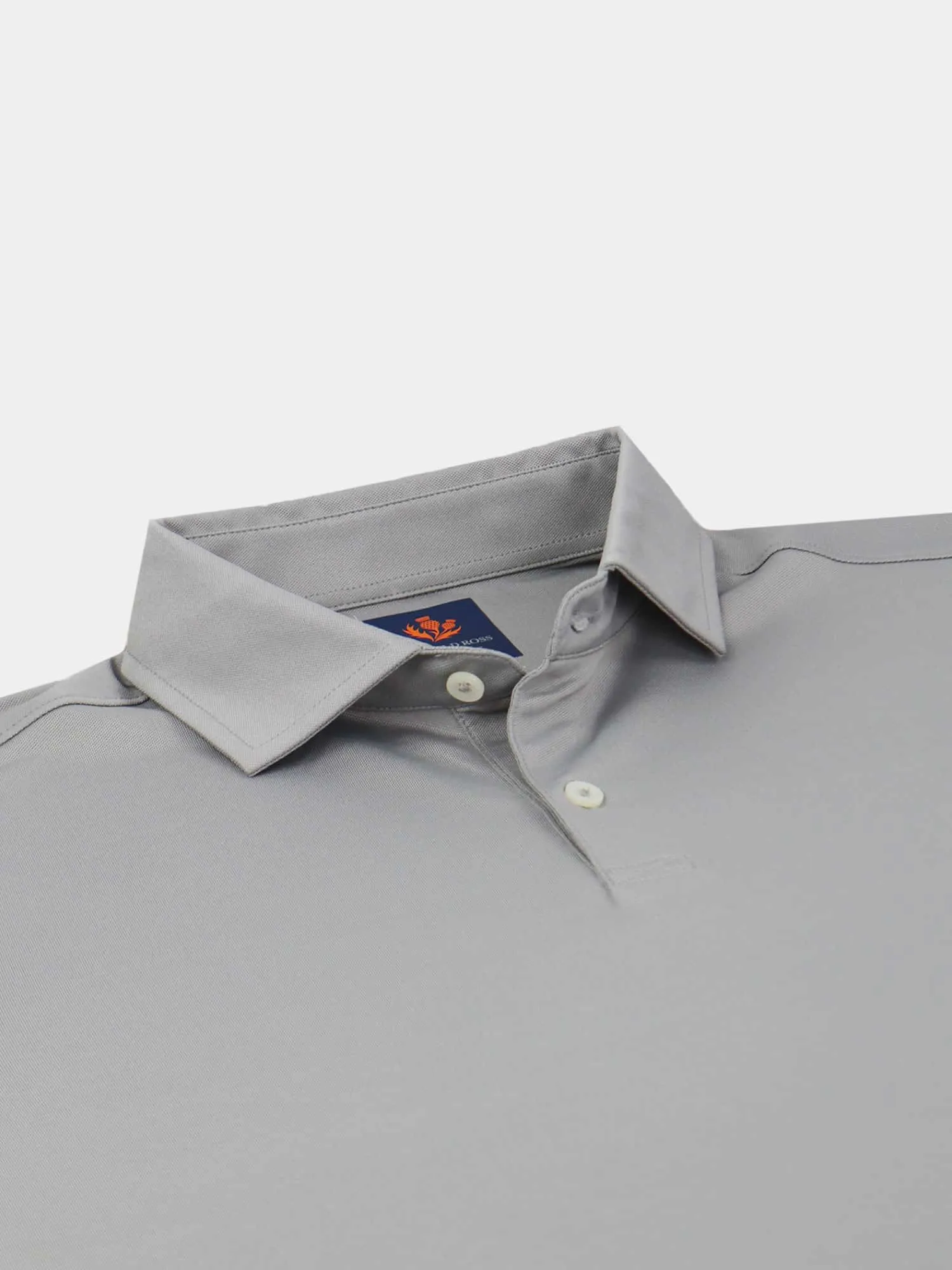 Donald Ross Mens Sport Fit Donny Pique Polo - SHADOW GREY