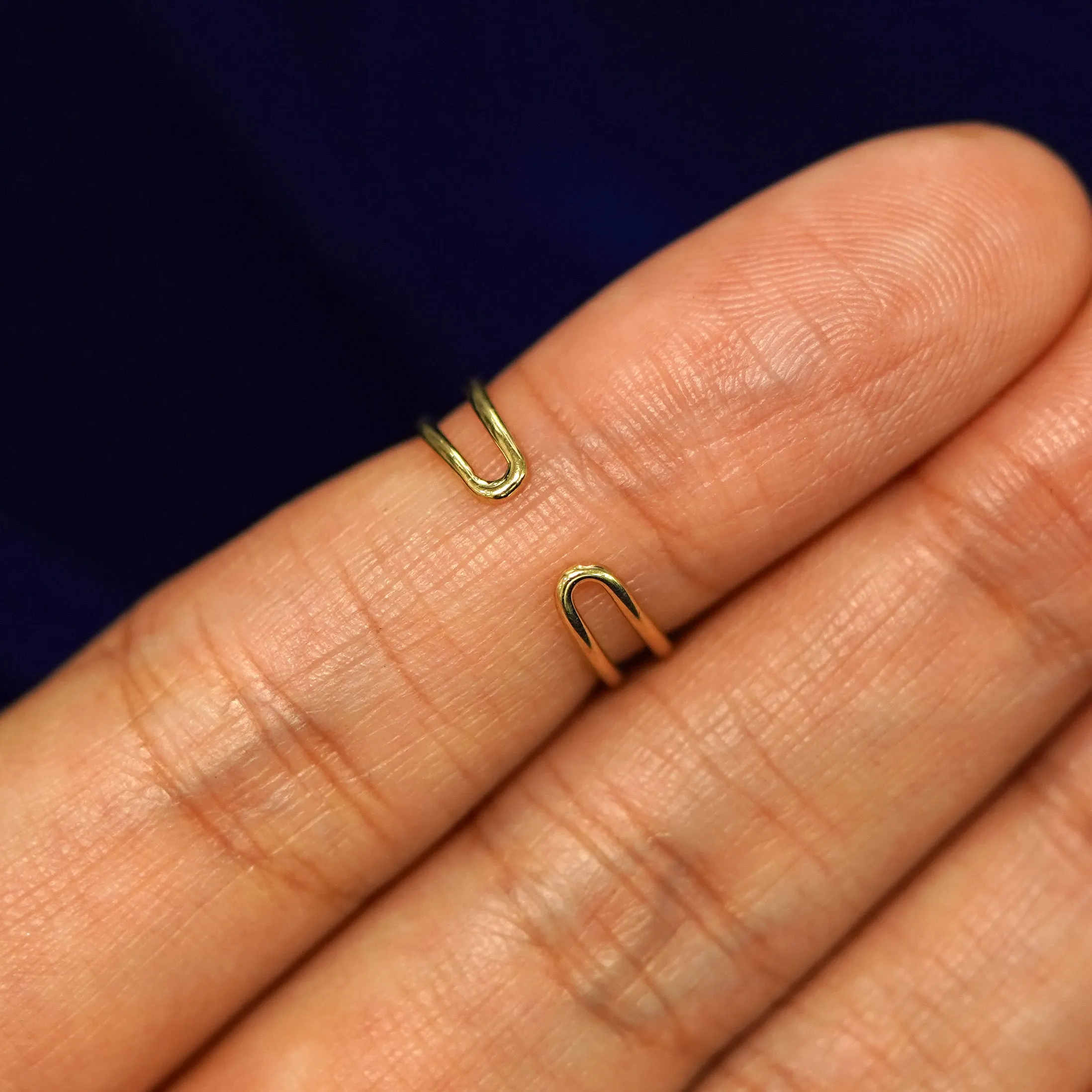 Double Line Toe Ring