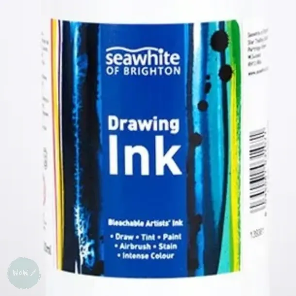 Drawing Ink -  Seawhite - ART INK - 500ml Bottle- Lemon