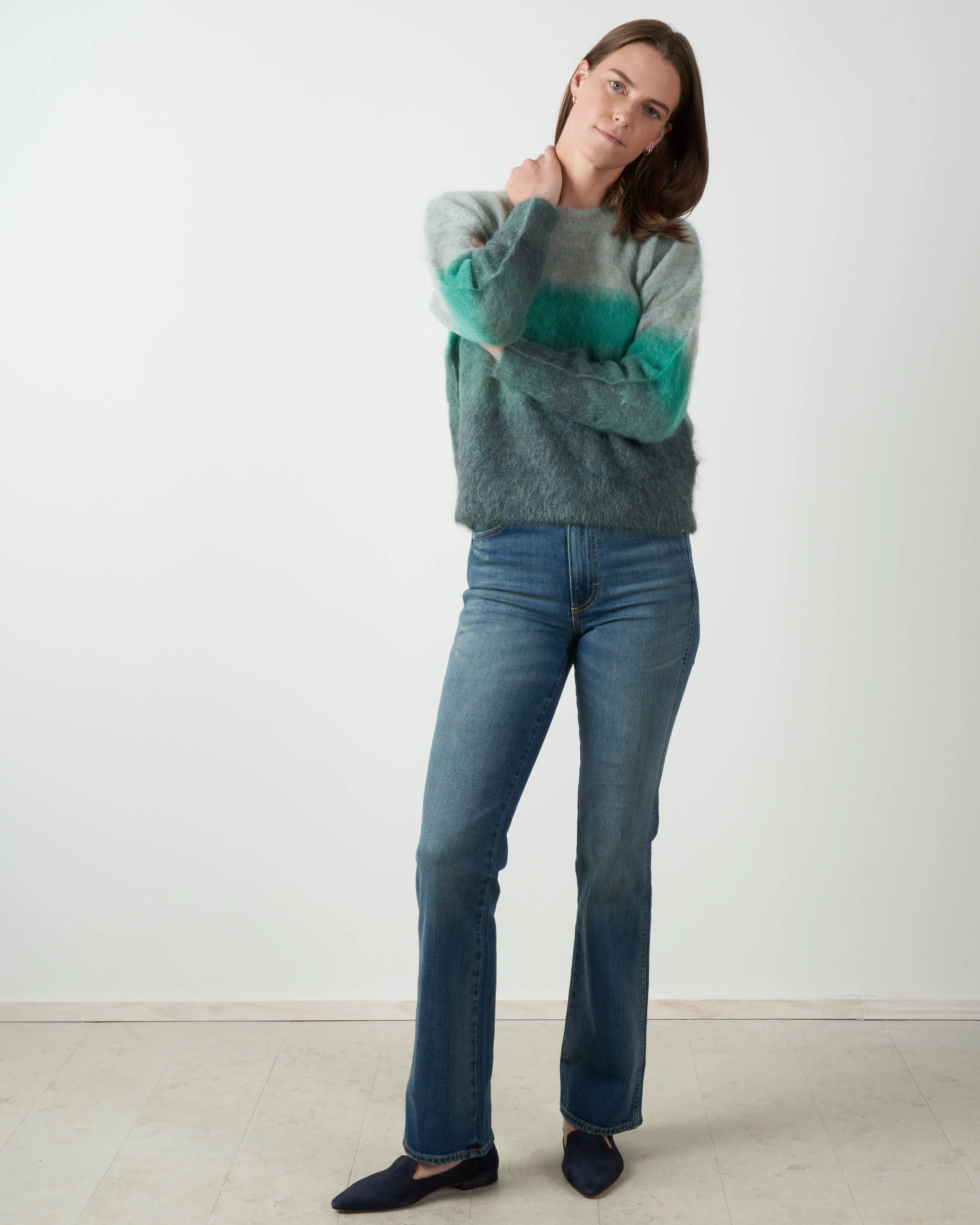 drussell sweater - greyish blue