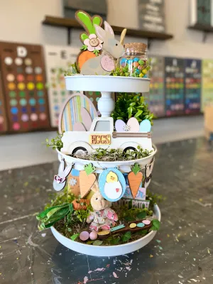 Easter 3 Tiered Tray