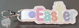 Easter With Cross Keyfob