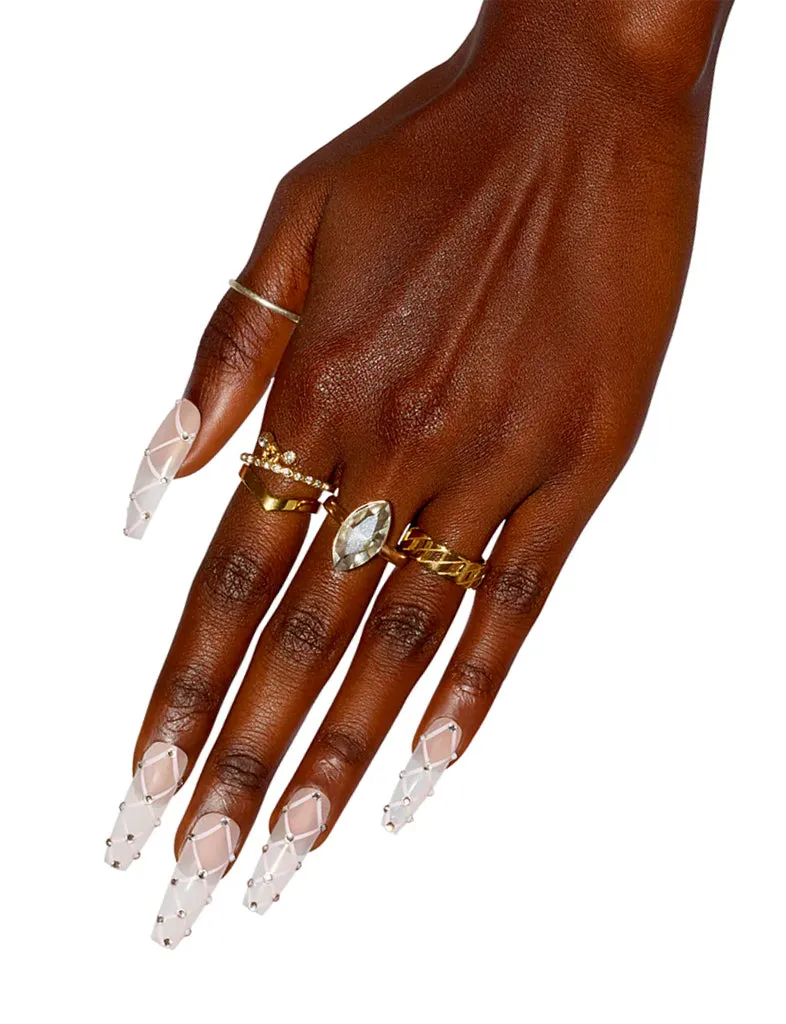 FALSE NAIL SET - EN POINTE - HIGH CLASS - ULTRA LONG