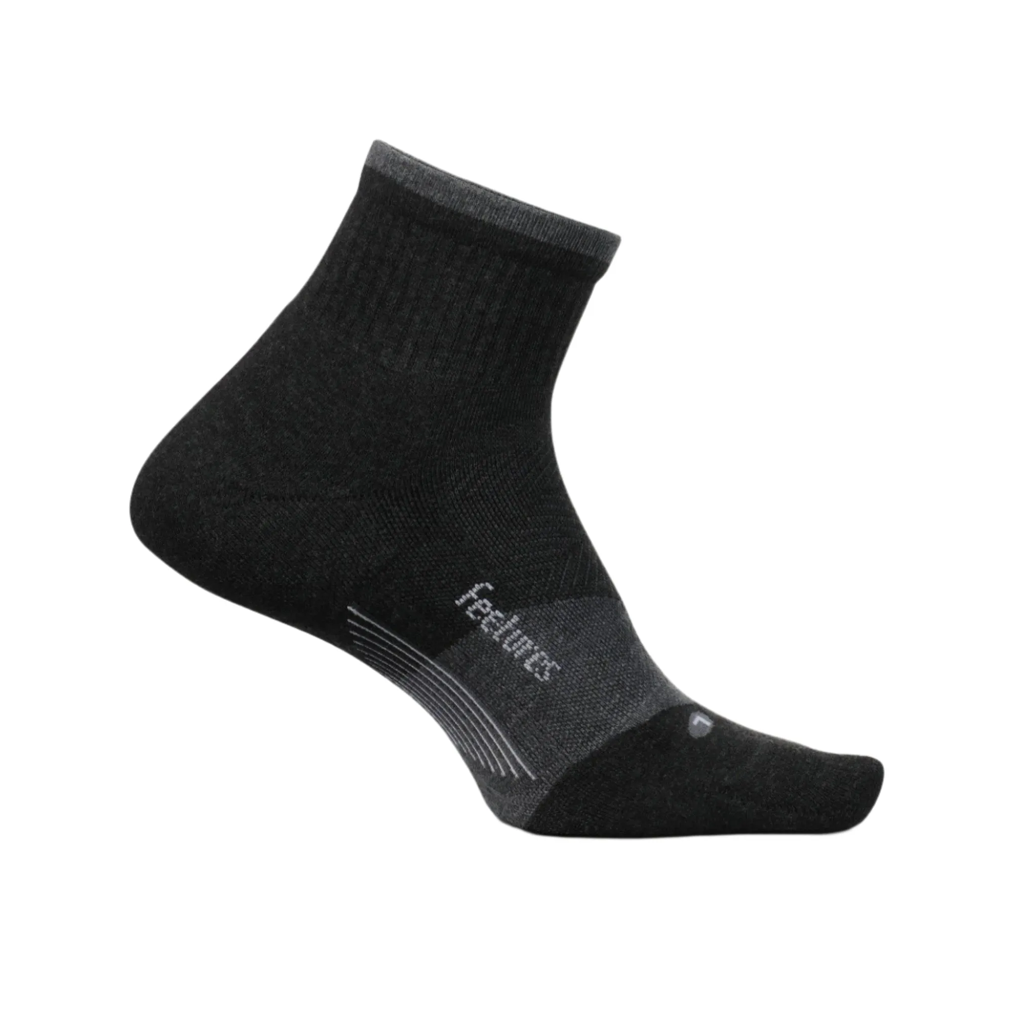 Feetures Elite Trail Max Cushion Quarter Socks