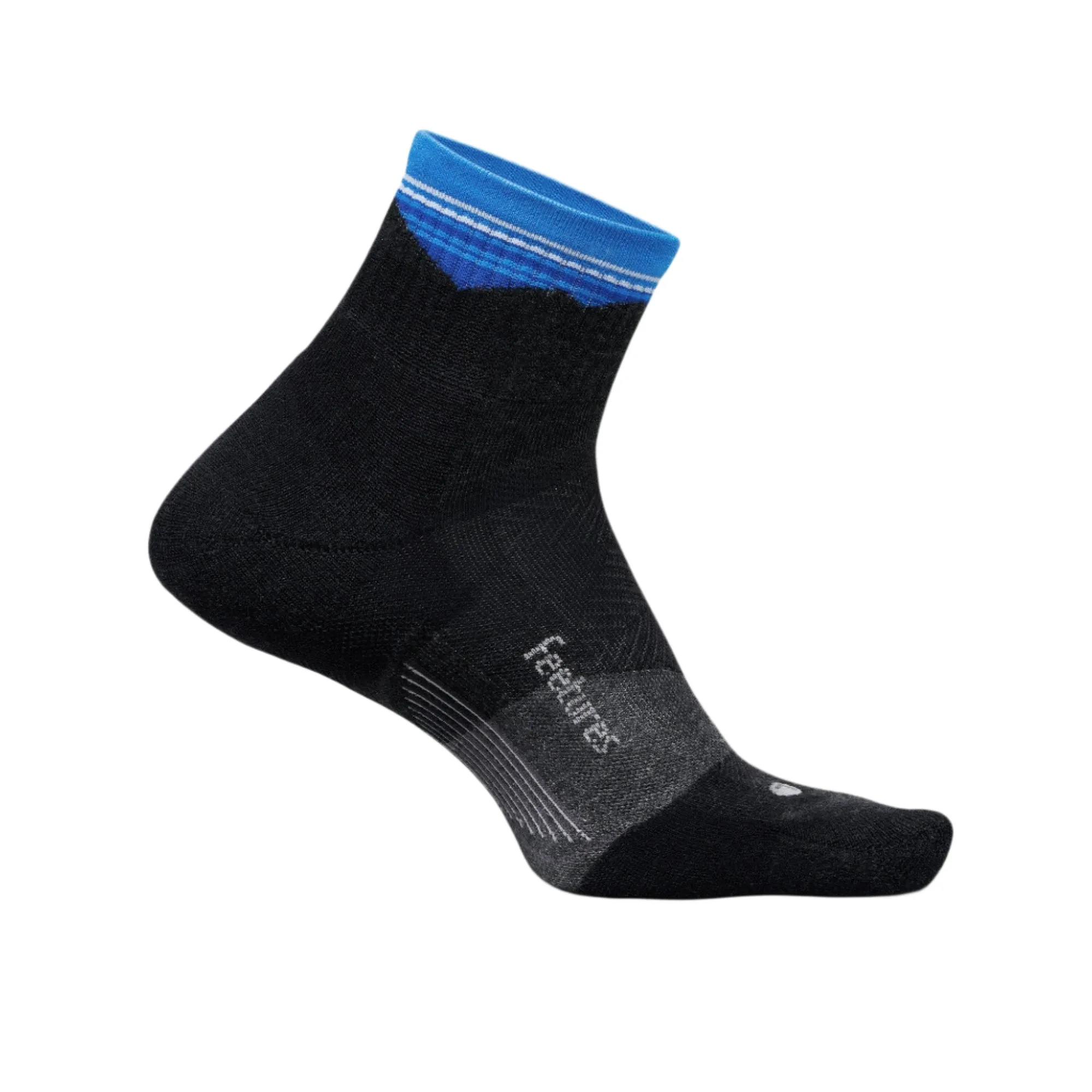 Feetures Elite Trail Max Cushion Quarter Socks