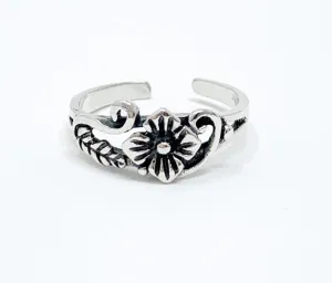 Flower Toe Ring