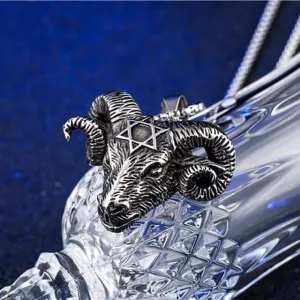 Freemasons Baphomet Star Stainless Steel Necklace