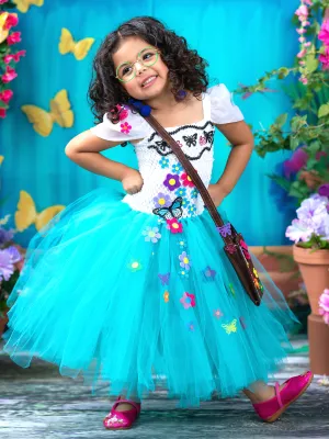 Girls Mirabel Floral Tutu Costume Dress
