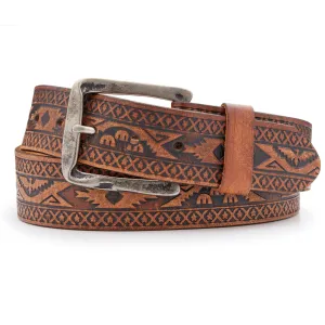 Hand Tooled Southwestern Belt