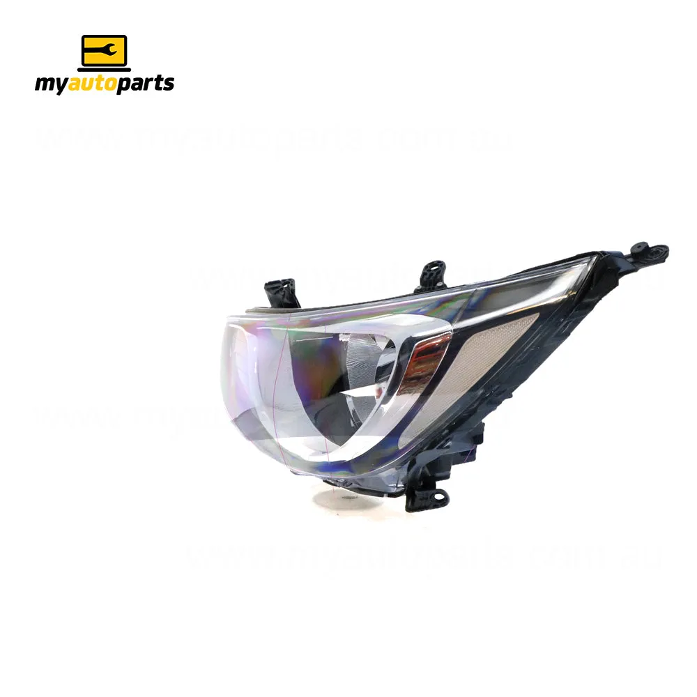 Head Lamp Passenger Side Certified Suits Hyundai Accent RB 2011 to 2013
