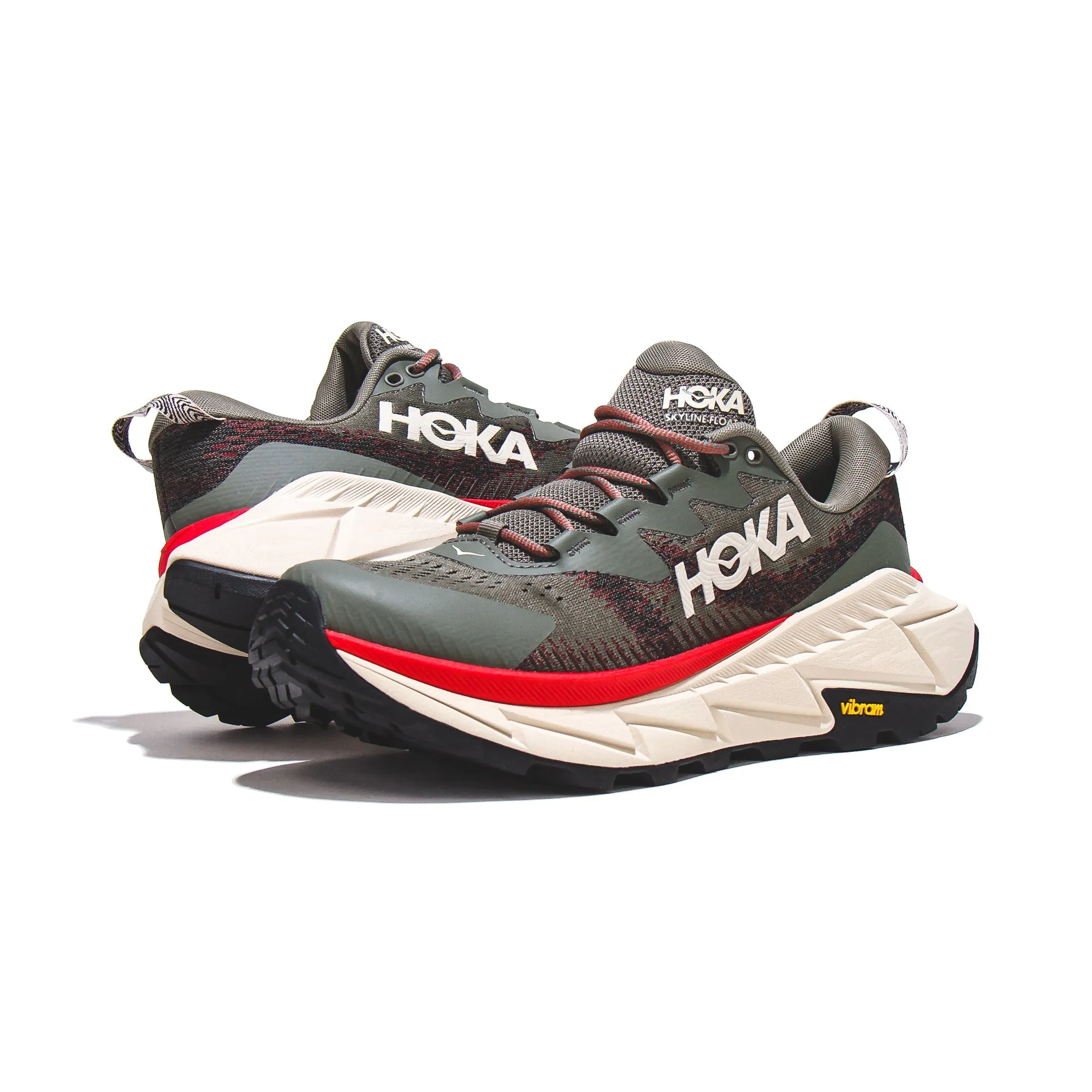 Hoka One One Men Skyline-Float X Slate Oat Milk 1141610-STTM
