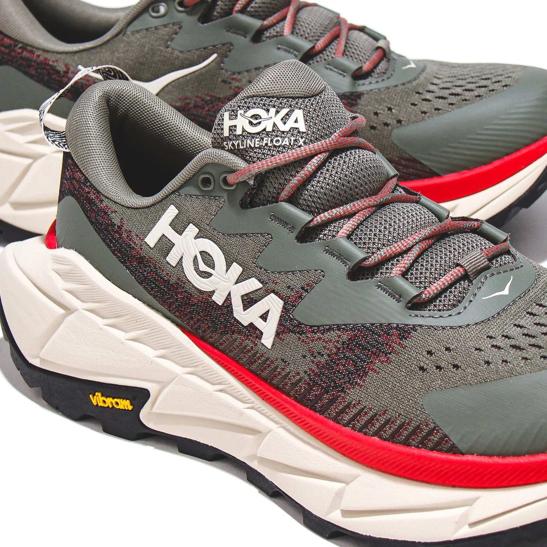 Hoka One One Men Skyline-Float X Slate Oat Milk 1141610-STTM