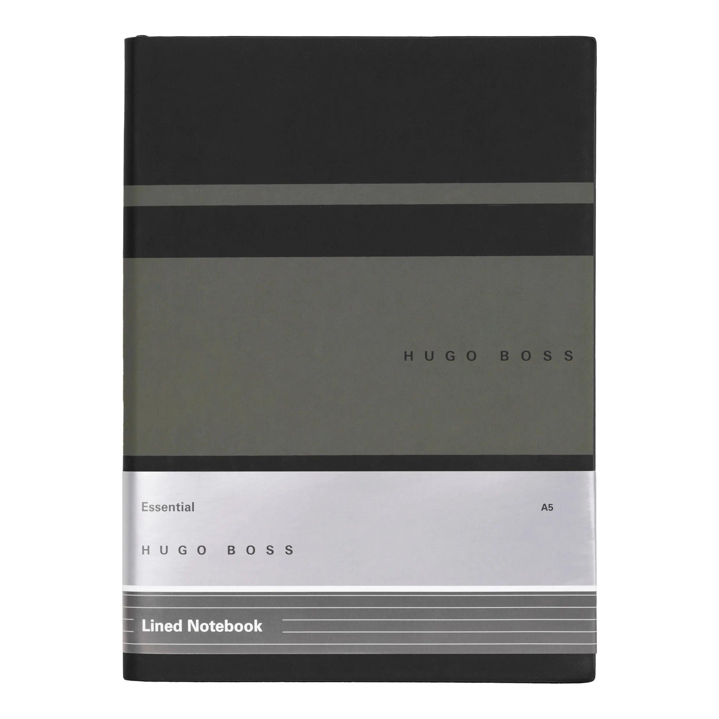HUGO BOSS HNH127TL-Notebook A5 Essential Gear Matrix Khaki Lined