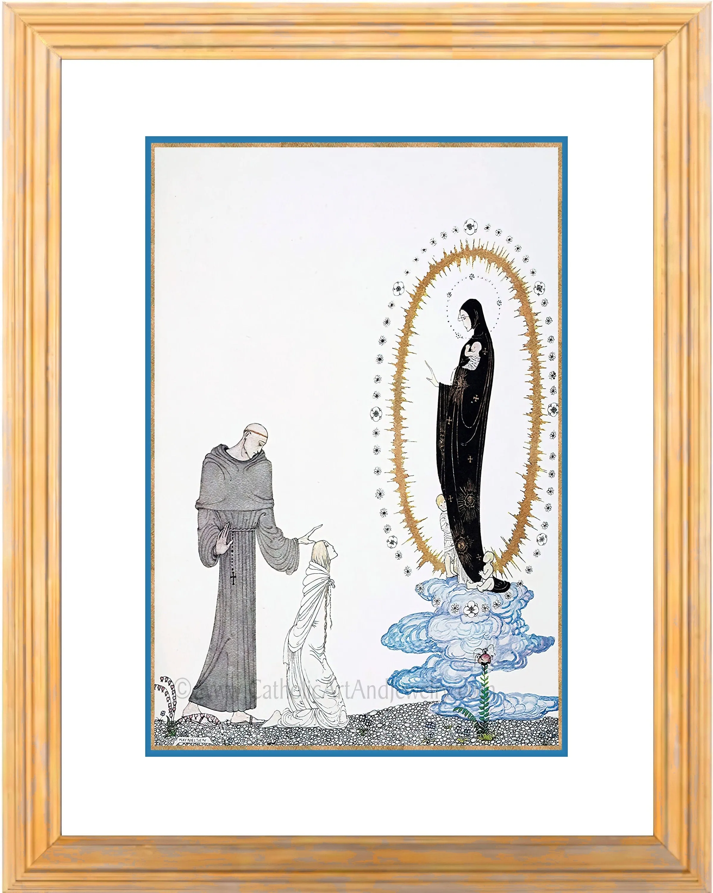 I Am the Virgin Mary – 3 Sizes – by Kay Nielson
