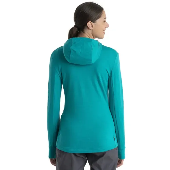 Icebreaker Quantum III Long Sleeve Zip Hooded Womens Jacket