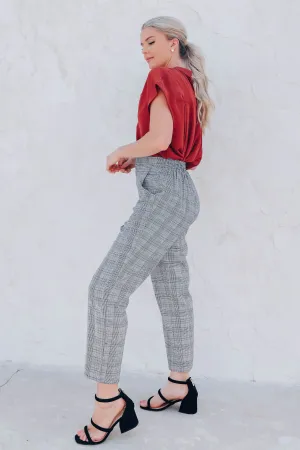 I'm The Boss Plaid Pants