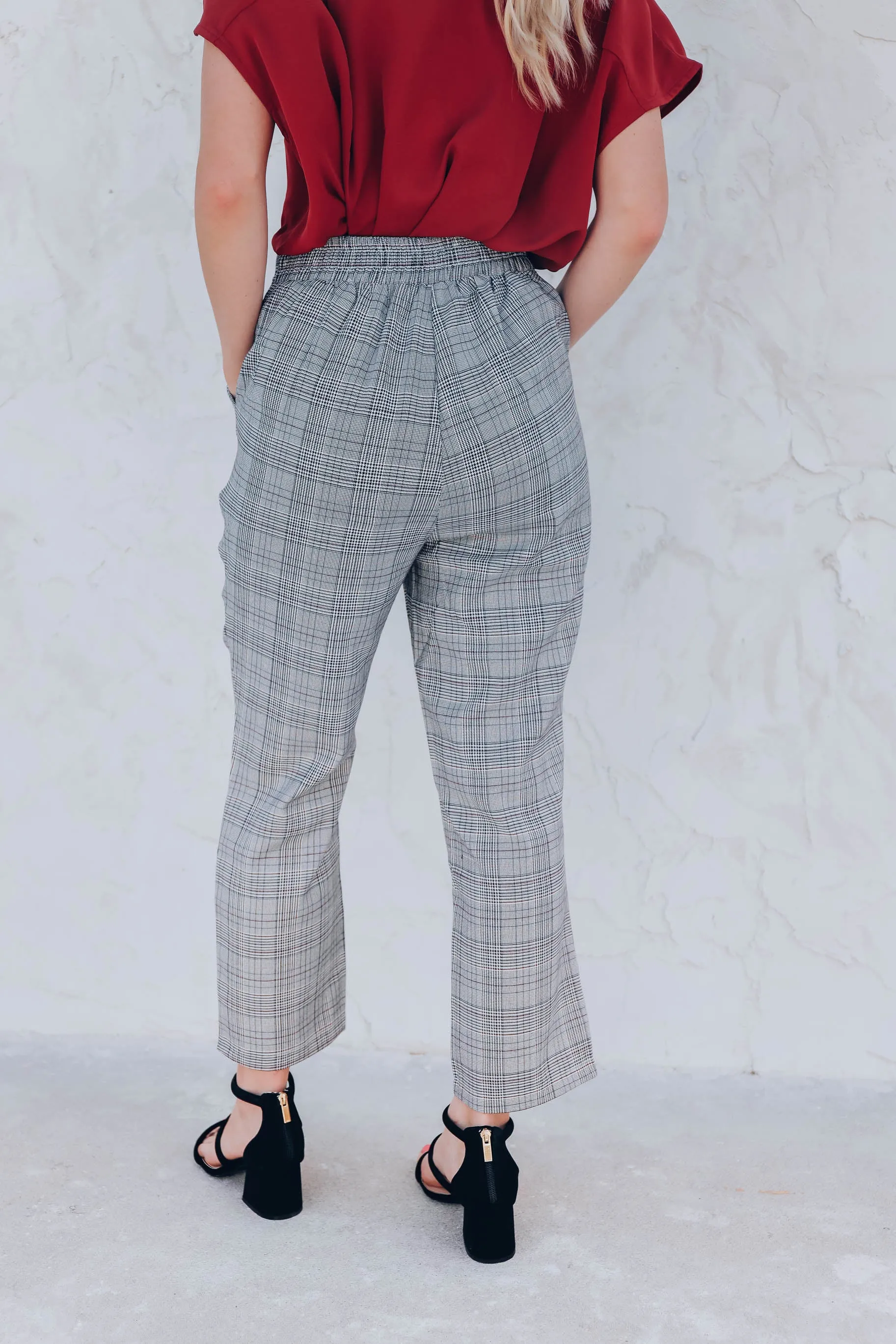 I'm The Boss Plaid Pants