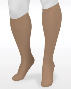 Juzo 2001 Soft Ribbed Silver Sole Men's Knee Highs 20-30 mmHg